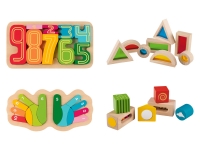 Lidl Playtive Playtive Lernspiel Montessori Sets, aus Echtholz