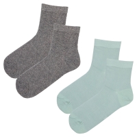 Aldi Süd  BLUE MOTION Damen Wellness-Socken, 2er-Packung