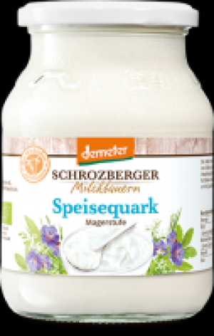 Ebl Naturkost  Schrozberger Milchbauern Speisequark Magerstufe im Pfandglas