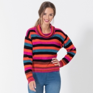Damen-Pullover mit Streifenmuster 11.99 €