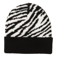 NKD  Damen-Mütze mit Zebra-Muster