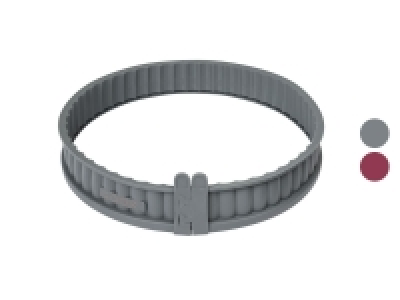 Coox Silikon Quicheform mit Glasboden