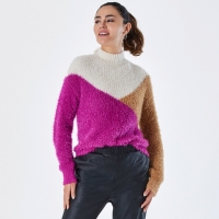 NKD  Damen-Pullover mit Farbblöcken