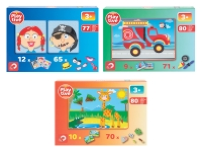 Lidl Playtive Playtive Magnetspiel-Box, verrückte Gesichter / Tiere / Fahrzeuge