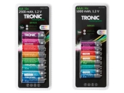 TRONIC NiMH-Akkus »Ready 2 Use Color«, 8 Stück