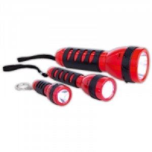 Norma Heitech LED-Taschenlampen Power 3er-Set