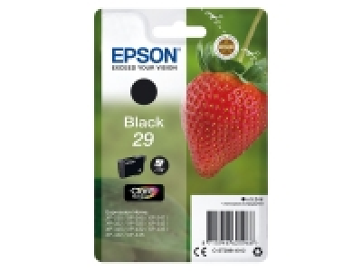 EPSON 29 Erdbeere Tintenpatrone Schwarz, C13T29814012 11.49 €