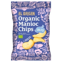 Aldi Süd  EL ORIGEN Organic Manioc Chips 60 g