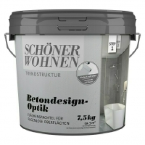 SCHÖNER WOHNEN-Farbe Betondesign-Optik Flächenspachtel 53.95 €