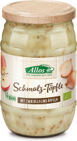 Ebl Naturkost  Allos Schmalz-Töpfle mit Zwiebeln und Äpfeln