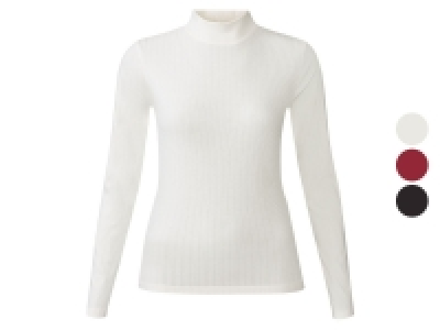 esmara Damen Langarmshirt mit Rollkragen