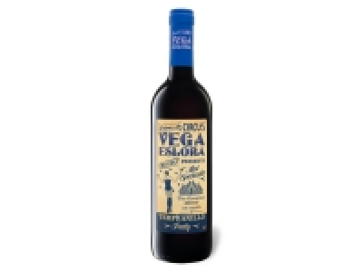 Lidl  Vega Eslora Tempranillo Vdt halbtrocken, Rotwein 2020