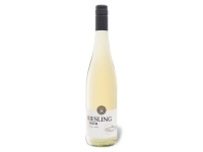 Lidl  GWF Riesling zu Tisch Baden QbA trocken, Weißwein 2020