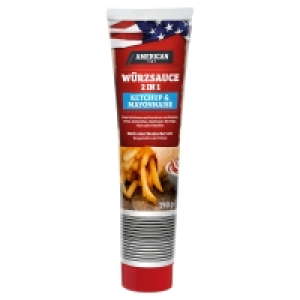 AMERICAN Würzsauce 2-in-1 190 g 1.19 €