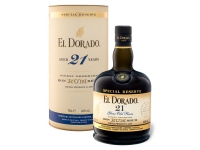 Lidl El Dorado EL DORADO Rum Special Reserve 21 Jahre 43% Vol