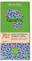 Ebl Naturkost  fairafric 70% Zartbitterschokolade Tigernuss & Mandel