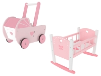 Playtive Babypuppenmöbel, aus Echtholz