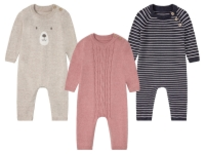 lupilu Baby Mädchen Strickstrampler, mit Bio-Baumwolle