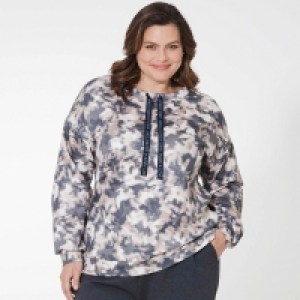 Damen-Sweatshirt mit Batik-Muster, große Größen 11.99 €