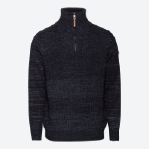 NKD  Herren-Pullover mit Troyer-Kragen