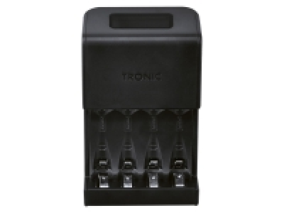 TRONIC Akku Ladegerät mit LCD Ladeanzeige