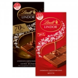 Norma Lindt Lindor Lindor-Tafeln