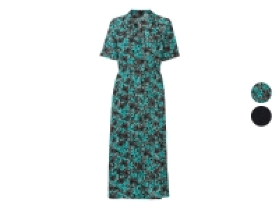 ESMARA® Kleid Damen, mit Reverskragen, Gummizug