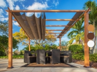 Paragon Outdoor USA Alu Pavillon »Florida/Florenz« mit Sonnensegel 1,269.05 €
