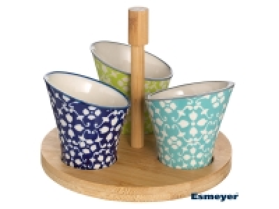Esmeyer 4-teiliges Dipset aus Steingut 9.99 €