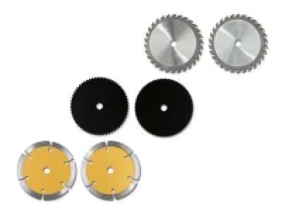 PARKSIDE Tauchsägeblatt-Set, Ø 89 mm, 6-teilig