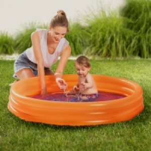 Happy People 3-Ring-Pool zum Aufblasen, ca. 122x23cm 4.50 €