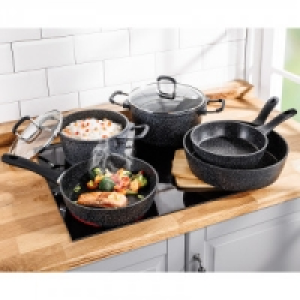 Aluguss-Topf mit Glasdeckel oder Hochrand-Pfanne Homer 18.99 €