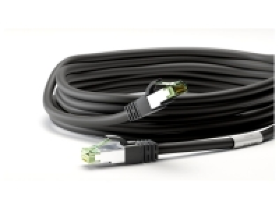Goobay CAT 8.1 Netzwerkkabel (RJ45), 3 m, schwarz