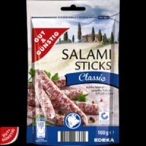 Edeka  Salami Sticks Classic oder Paprika