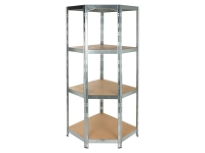 PARKSIDE® Eck-Schwerlastregal, 180x70x70x40 cm, 4 Böden, verzinkt 44.44 €