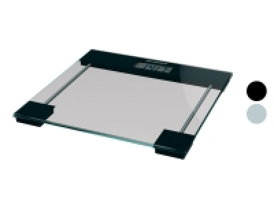 Lidl Silvercrest® SILVERCREST® Personenwaage »SPWE 180 A2«, Glas, max. 180 kg