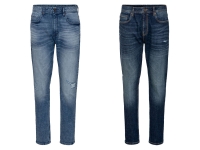 Lidl Livergy® LIVERGY® Herren Jeans, Tapered Fit, im 5-Pocket-Style