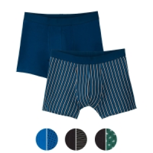 Aldi Süd  WATSONS Herren Retropants mit längerem Bein, 2er-Set