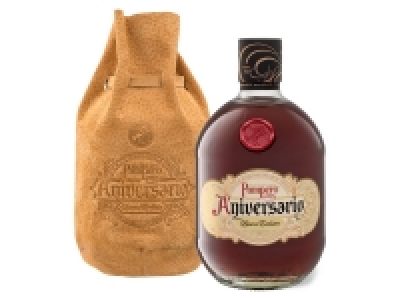 Lidl Pampero PAMPERO Aniversario Reserva Exclusiva Añejo in Ledertasche 40% Vol