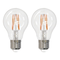 Aldi Süd  LIGHTWAY® Packung LED-Filamentleuchtmittel, nicht dimmbar, 2er-Packung
