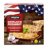 Aldi Nord American AMERICAN Knoblauch-Pizzabrot