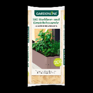 GARDENLINE Bio-Hochbeet- und Gewächshauserde 1.99 €