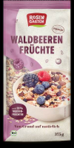 Rosengarten Waldbeeren-Früchte-Müsli 3.97 €
