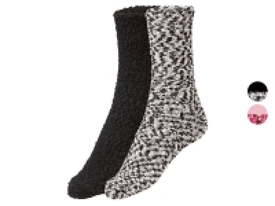 esmara® Damen Kuschelsocken, flauschig weich, 2 Paar