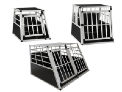 Juskys Hundetransportbox für Pkws, aus Aluminium 80.04 €