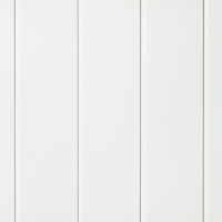 Bauhaus  LOGOCLIC Variation Paneel Uni Weiß