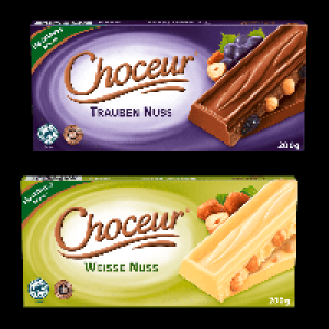 CHOCEUR Tafelschokolade 1.39 €