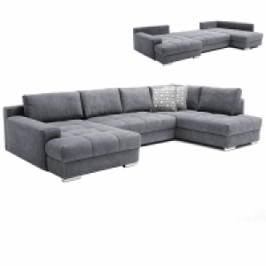 Wohnlandschaft - grau - Boxspringfederung - Liegefunktion 1,699.00 €