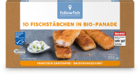 Ebl Naturkost  followfish 10 Fischstäbchen in Panade