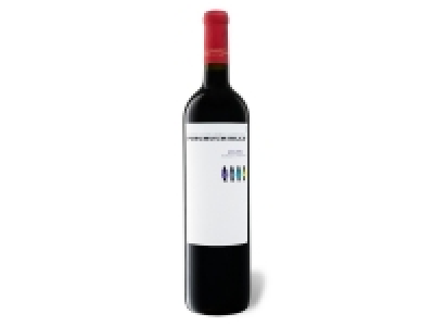 Lidl  Poncho Criollo Mendoza Malbec halbtrocken, Rotwein 2019